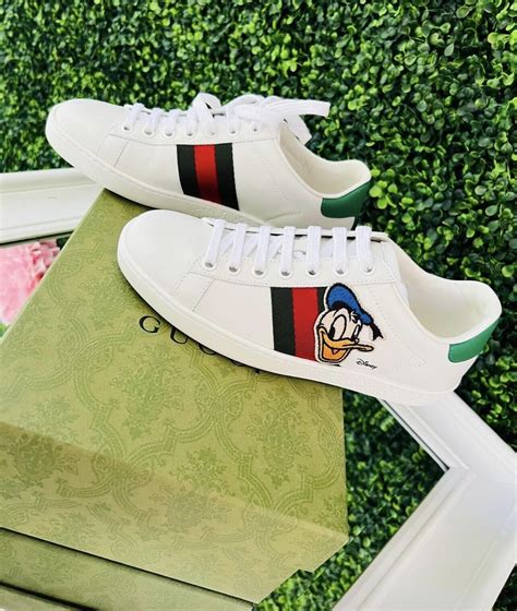 gucci donald sneakers|sneakers gucci uomo saldi.